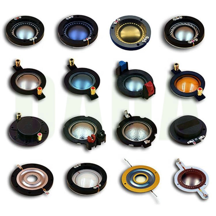 44.4mm Titanium Diaphragm Speaker Tweeter Replacement Repair Speaker Accessories Audio Car Speaker Parts Loudspeaker Diaphragm