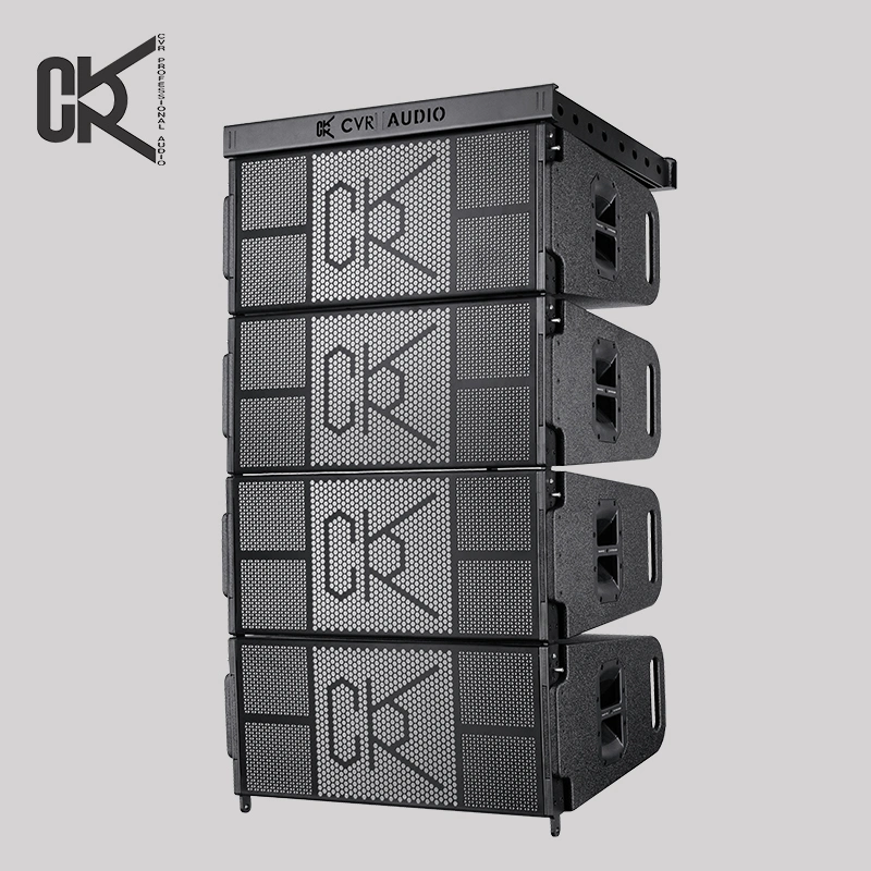 Three Way Line Array System Double 12 Inch Neodymium Woofer High Quality Reasonable Price Big Power Sound System Multi Function Innovation Cabinet Design