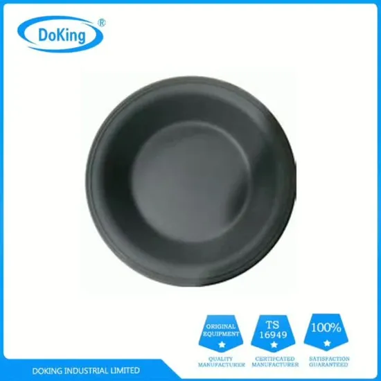 Diafragma de borracha personalizado para folha de diafragma de voz de alto-falante da bomba